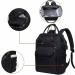 Caucko Baby Diaper Bag with Stroller Hook | Multifunctional Nylon Travel Backpack | Large Capacity | Black - Perfect for On-the-Go Parents - Buy Online on GoSupps.com