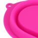 Buy Makeup Brush Cleaner Soft Foldable Mat - Effective Cleaning for Home & Travel (Rose Red) | Fast International Shipping - Buy Online on GoSupps.com