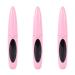 Fegtrtyoa 3X Electric Heated Eyelash Curler USB Charge Makeup Curling Kit Long Lasting Natural Eye Lash Curler Pink