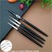 FULINJOY Nail Art Liner Brushes Set - 7mm/9mm/11mm Metal Handle Drawing Pens - UV Gel Painting Design Tools - 3PCS Black - Buy Online on GoSupps.com