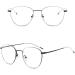 Blue Light Filter Glasses for Men & Women - Retro Metal Frame Gaming & Computer Glasses | Blocks Blue Light - Buy Online on GoSupps.com
