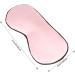 Angoily Silk Eye Mask with Ice Sheet Pink Gel Sleeping Mask for Kids & Adults | 21x9cm Facial Eye Plaster for Relaxation & Sleep - Buy Online on GoSupps.com