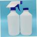 2PCS Empty Spray Bottle Plastic Leak Proof Spray Bottles Sprayer for Chemical Cleaning Solution 500ml White. - Buy Online on GoSupps.com