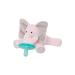 WubbaNub Pink Elephant Pacifier for Infants 0-6 Months | Soothing & Safe - Buy Online on GoSupps.com
