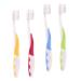 Beavorty 4 Pieces Oral Care Tool Children's Toothbrushes Non-Slip Toothbrushes Baby Toothbrushes Bristle Toothbrushes