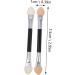 Baluue 40 Pcs Latex Eye Shadow Stick Eye Makeup Tool Eye Shadow Applicator Double Sided Eyeshadow Plastic 7.5cmx2pcs Assorted Colorx2pcs - Buy Online on GoSupps.com