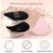 Buy Triangle Makeup Powder Puff - 4 Piece Washable Reusable Sponge for Loose Powder & Foundation - Black & Pink - Ideal Makeup Tool for Flawless Application - Buy Online on GoSupps.com