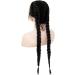 Chtom Fake black long straight hair hairdressing braids - Buy Online on GoSupps.com