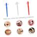 Beaupretty 3 St Toothbrush - Double-Sided Prosthesis Brush for Dental Care | International Shipping - Buy Online on GoSupps.com