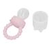 Buy Fruit Pacifier Feeder | Safe Silicone Food Feeder Pacifier - Light Pink - Best for Babies - Buy Online on GoSupps.com