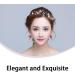 Bridal Wedding Crystal Hair Vine Silver Bridal Crystal Headband Hair Accessorie for Women and Girls - Buy Online on GoSupps.com