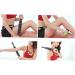 Healeved Muscle Massage Stick - Blue Yoga Wheel Massager 45x5CM | International Shipping Available - Buy Online on GoSupps.com