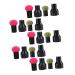 Balacoo 20 Sets Mushroom Head Puff Accessories Hydrophilic Polyurethane Simple