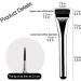 HASAGEI Ultra Thin Foundation Brush Foundation Makeup Brush Flat Top Ultra Thin Makeup Brush for Creamy Powdery or Liquid Foundation (3 Pieces) - Buy Online on GoSupps.com