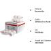 NOBA 20 Pieces Gauze Bandages - 8 cm x 4 m Individually Foil Wrapped | International Shipping Available - Buy Online on GoSupps.com
