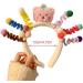 xbiez 3D Plush Animal Doll Headband for Women Girls Hair Accessories Colorful Twisted Rods Cartoon Hair Hoop Makeup Headdress White tiger - Buy Online on GoSupps.com