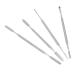 4 pi ces B tons Cosm tiques Acier Inoxydable Outils de M lange Maquillage et Manucure Spatules Multifonctions pour Salon et Usage Familial