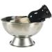 Premium Tall Metal Shaving Bowl for Men | Reusable Shaving Accessory & Soap Cup | Perfect Shaving Supplies - Buy Online on GoSupps.com