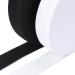 2 Pack 10 Yard 1.5 Inch Sewing Elastic Band - Heavy Stretch Braided Elastic for Pants, Waistband, Wigs, Skirts - Black & White - High Elasticity for DIY Projects - Buy Online on GoSupps.com
