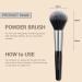 Buy Premium Powder Brush for Makeup | Best International Shipping - Buy Online on GoSupps.com