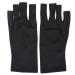 UV Protective Gloves for Nail Art & Skin Care | Anti-Aging Hand Protection for Hiking Canoeing & Driving - Black - Buy Online on GoSupps.com