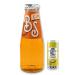 Bitter Salfa Ginger Lot de 48 bouteilles en verre jetables sans alcool 10 cl + 1 bo te de th glac San Benedetto au citron sans sucre 330 ml