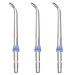 3 Pcs Replacement Classic Jet Tips Replacement Jet Tips Oral Irrigator Nozzle Set Dental Water Jet Nozzle Accessories for Waterpik Water Flossers and Other Oral Irrigators
