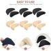 Buy 6 Pairs Sponge Toe Plug Shoe Inserts - Filler Pads for Too Big Shoes | Men's & Women's Toe Cushions & Heel Pads - International Shipping Available - Buy Online on GoSupps.com