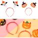 hgnxa Halloween Witch Headband Day of The Dead Nonwoven Hairband Material Kits Headpieces for All Age Festival Hair Decors Angry Pumpkin Hair - Buy Online on GoSupps.com