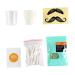 B tonnets de Cire pour Poils de Nez Kit Applicateurs de Cire Jetables pour pilation