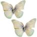 xbiez Rhinestones Hair Clip for Women Metal Hairpin Styling Moving Butterfly Thick Hair Thin Hair Gift Hair Accessories Blue purple - Buy Online on GoSupps.com