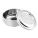 Minkissy shaving soil shell Razor foam foam container with lid container for shaving soap shaving shell made of wood soup bowl from bamboo travel brush rustproof steel