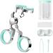 Contact Lens Applicator Tool Contact Lens Eye Opener for Contact Wearing Aids with Contact Lens Case Sucker+Tweezer with Soft Tip Convenient Travel Set (1)