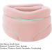 Shop Soft Foam Neck Support Brace - Cervical Spine Relief for Men & Women - House Ruff Sleeping Aid in Pink - Buy Online on GoSupps.com