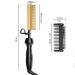 Dan Technology Mini Hot Comb - Dual Voltage Electric Hair Straightener for Travel & Home - Professional Pressing Comb for Natural Black Hair - Gold - Buy Online on GoSupps.com