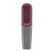 Cordless Hair Straightening Brush Portable Mini Travel Straightener Brush Women's Ionic Hot Comb Straightener Lightweight and Easy to Carry USB Rechargeable Anti-Scald Gray