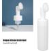 OKAT Empty Foam Bottle with Brush Silicone Brush Head Facial Cleanser Foaming Bottle Fastening Pump Head for Cleanser Bottling(#3) - Buy Online on GoSupps.com