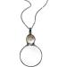 Loupe Pendant Necklace Gift 2022 Magnifying Glass Necklace Vintage 10X Magnifying Reading Magnifier Decorative Gift Blue - Buy Online on GoSupps.com