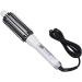 Curling Iron Brush Hair Straightener Brush Tourmaline Ceramic Hot Round Curler Comb Heated Volumizing Brush Curling Iron LCD Display Curling Wand Brush for Short&Long Hair 26mm - Buy Online on GoSupps.com