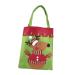 LALAFINA Christmas Sweet Bags Christmas Treat Bags Christmas Candy Bags Bag Supplies Elk As Shown 44.00X21.00X1.20CM