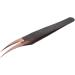 Premium Rose Gold Stainless Steel Eyelash Extension Tweezers - Safe Precise & Curved for Women's Salon Use - Buy Online on GoSupps.com