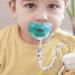 DERCLIVE Universal Pacifier Holder for Babies - 4 Pack Assorted Colors 23 cm | Secure & Convenient Baby Gear - Buy Online on GoSupps.com