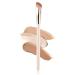 Molain Angled Under Eye Concealer Brush Makeup Angled Precision Face Blending Brush Eye Liquid Cream Concealer Brush Small Foundation Brush Cosmtic Tool for Dark Circles Nose Contour Applicator