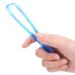 Buy Tongue Scraper & Cleaner Non-Slip Handle for Fresh Breath | Professional Tongue Brush in Blue - International Shipping Available! - Buy Online on GoSupps.com