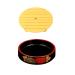 Alipis Sushi Plate Flatware Decor Molecular Cuisine Plate Ice Sashimi Storage Plate Yusheng Rice Cooker 27X27X5.5CM Assorted Color