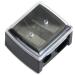 Eyeliner Sharpener Makeup Pencil Sharpener Dual Holes Eye Pencil Sharpener with Cover Portable Cosmetic Pencil Sharpeners for Eyebrow Eyeliner Pencil Makeup Tools