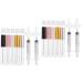 Didiseaon 4 Sets Eye Mascara Tube Transparent Mascara Lash Containers Filling Plastic Travel