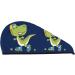 Super Absorbent Dino Roller Skate Microfiber Hair Towel for Women - Quick Dry Coral Velvet Wrap for Long Curly & Thick Hair - Buy Online on GoSupps.com