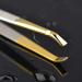 Fomiyes Stainless Steel Eyebrow Tweezers - Precision Hair Removal & Eyelash Extension Kit (2 Pieces) | International Shipping Available - Buy Online on GoSupps.com