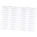 FOMIYES 4 Sheets Pairs Makeup Stickers Makeup Decals Eyebrow Faux Eyebrow Cosmetic Woman Stencil Water-based - Buy Online on GoSupps.com
